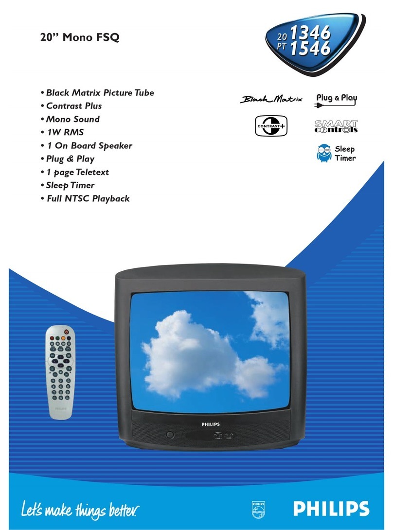 Philips Mono FSQ 20PT1346 Specifications
