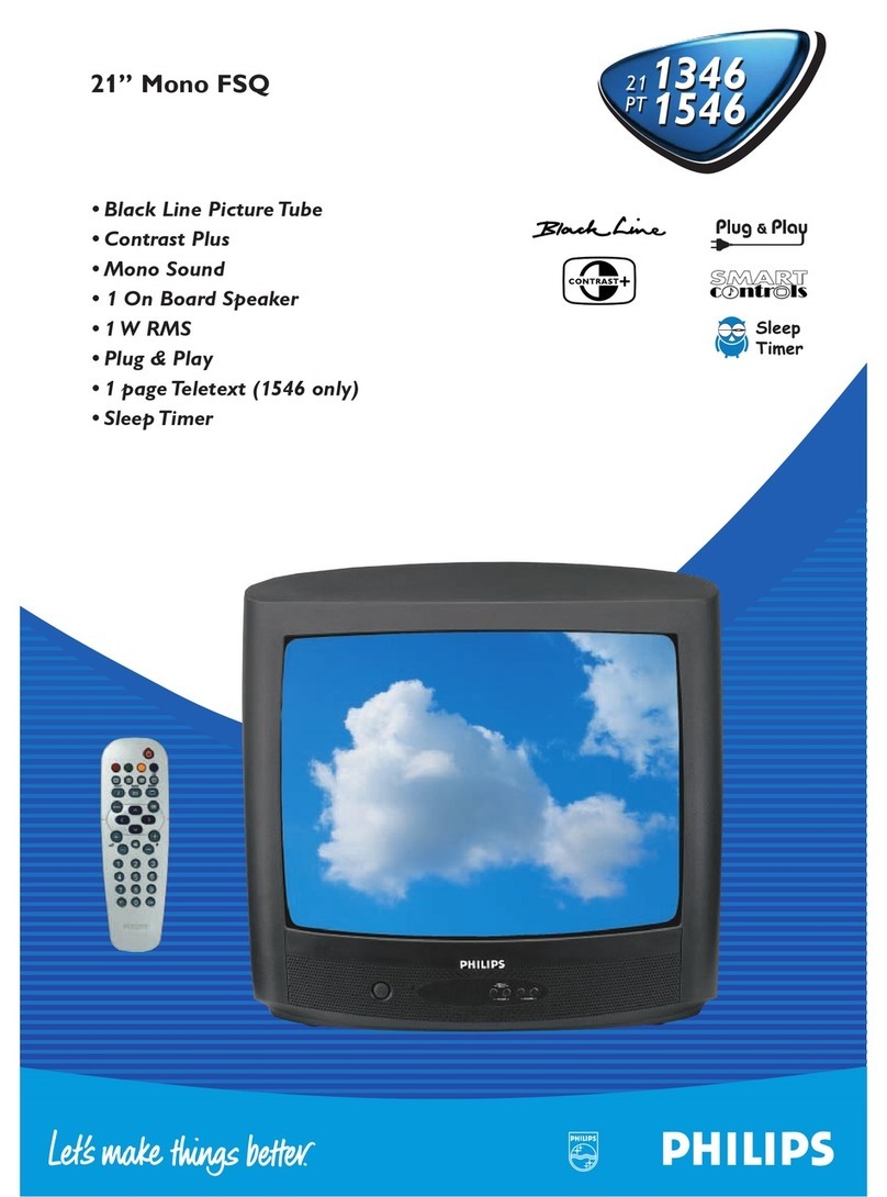 Philips 21PT1546 User manual