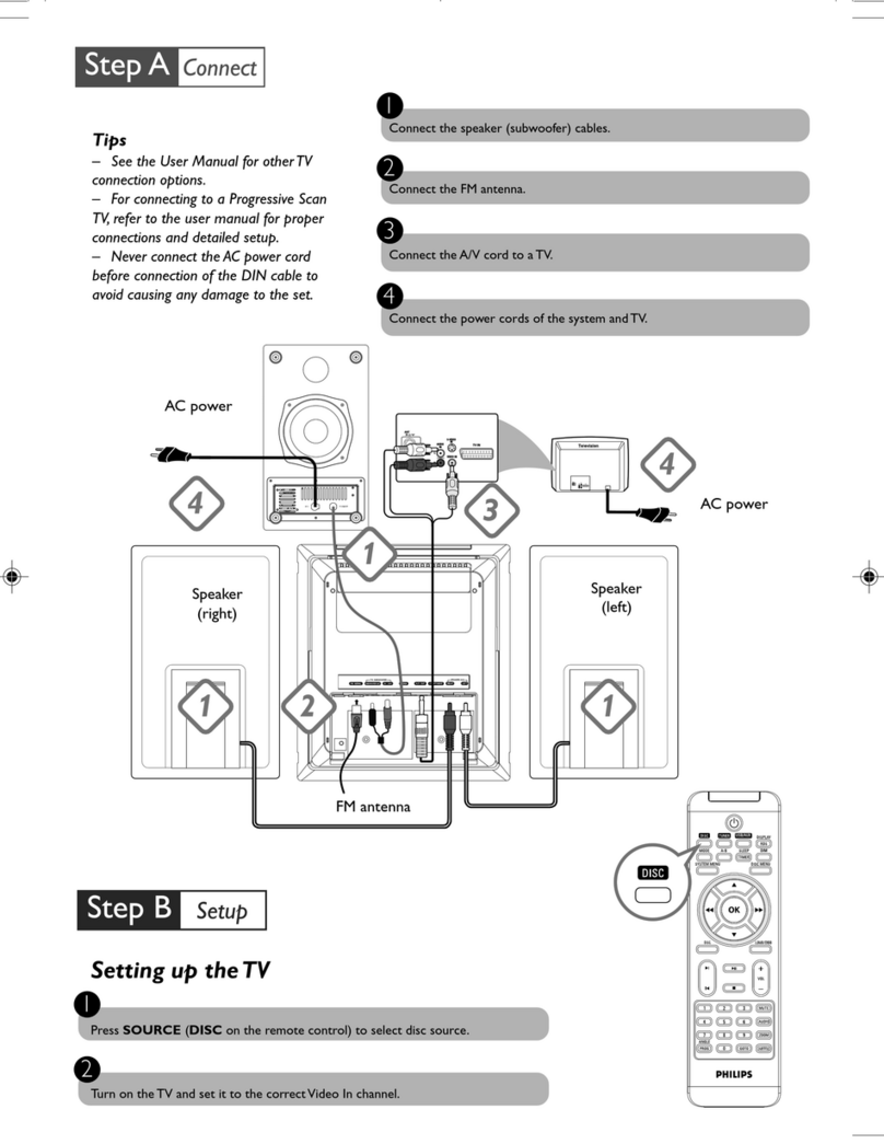 Philips MCD288E user manual