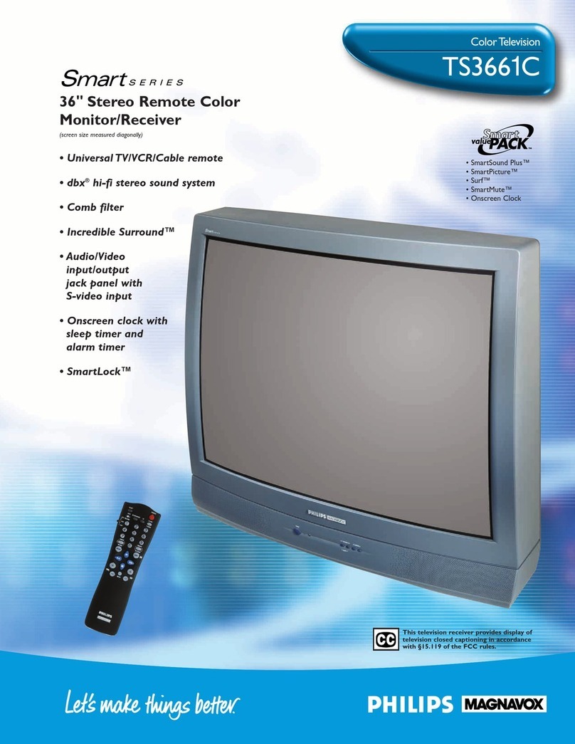 Philips/Magnavox TS3661C Specifications