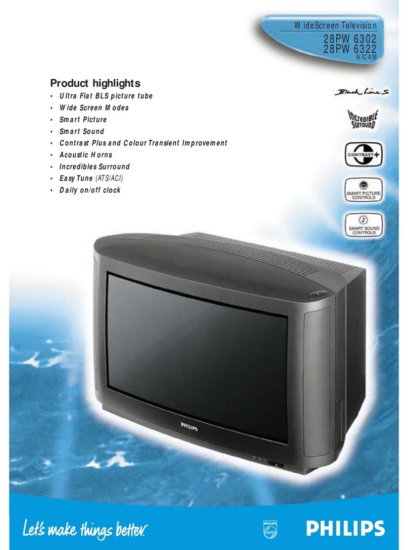 Philips NICAM 28PW6302 Specifications