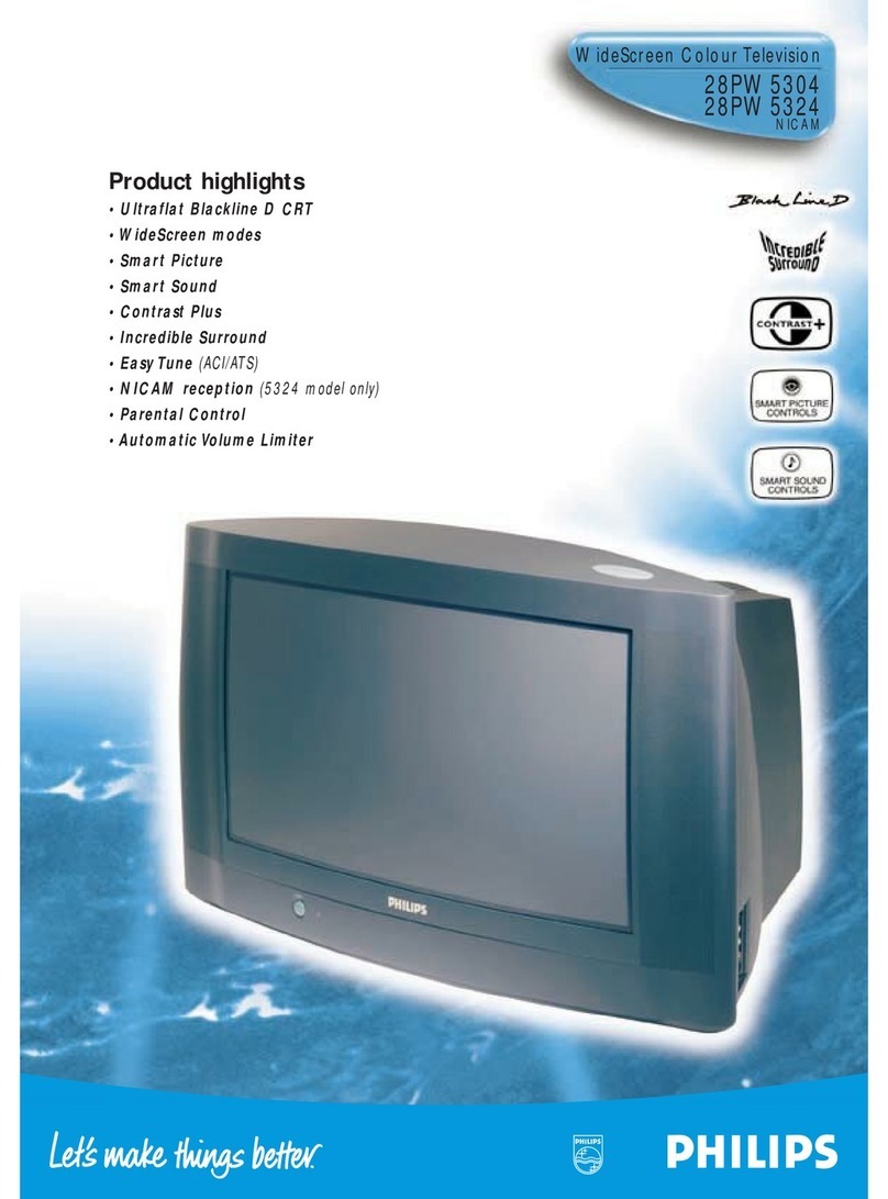 Philips NICAM 28PW5304 User manual
