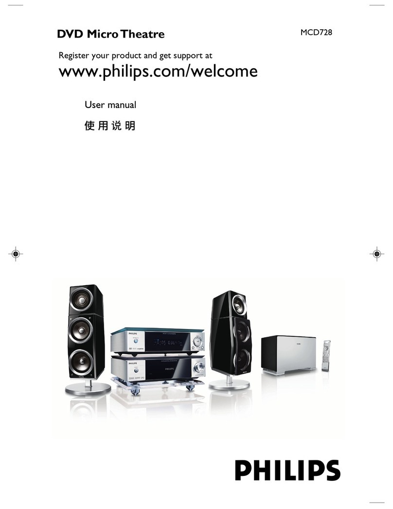 Philips MCD728/93 user manual