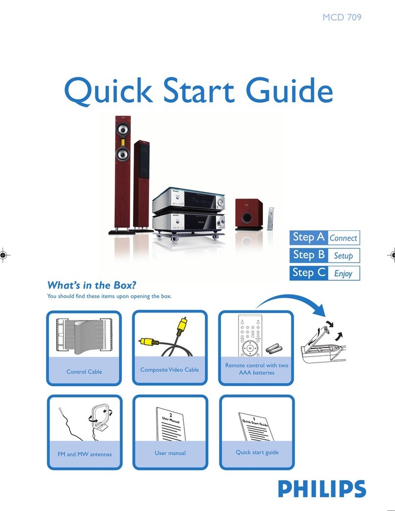 Philips MCD709/12 User manual