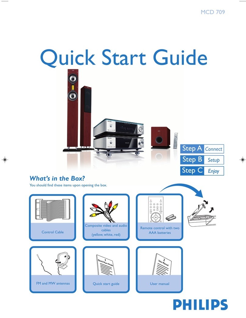 Philips MCD709/93 User manual