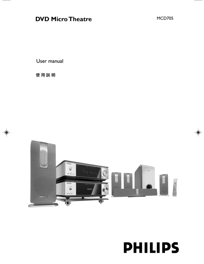 Philips MCD705/98 user manual