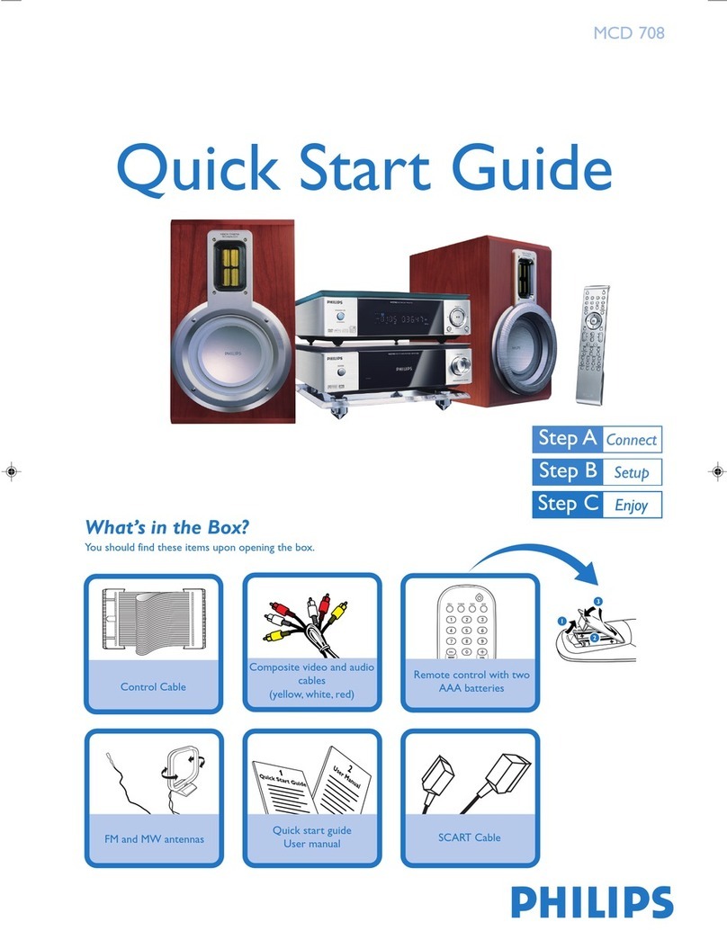 Philips MCD708/05 User manual