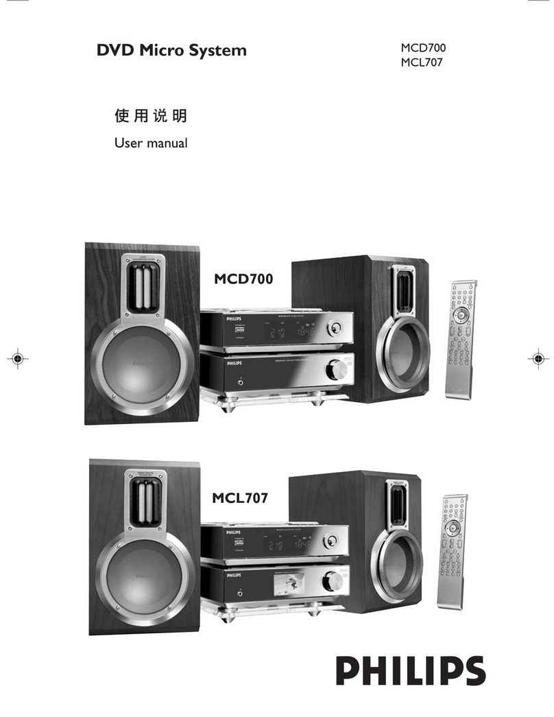 Philips MCD700/93 User manual