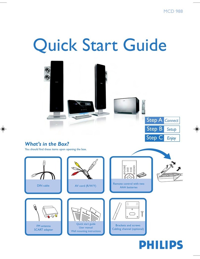 Philips MCD988/12 User manual