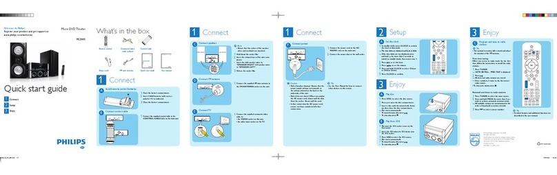Philips MCD802/12 quick start guide