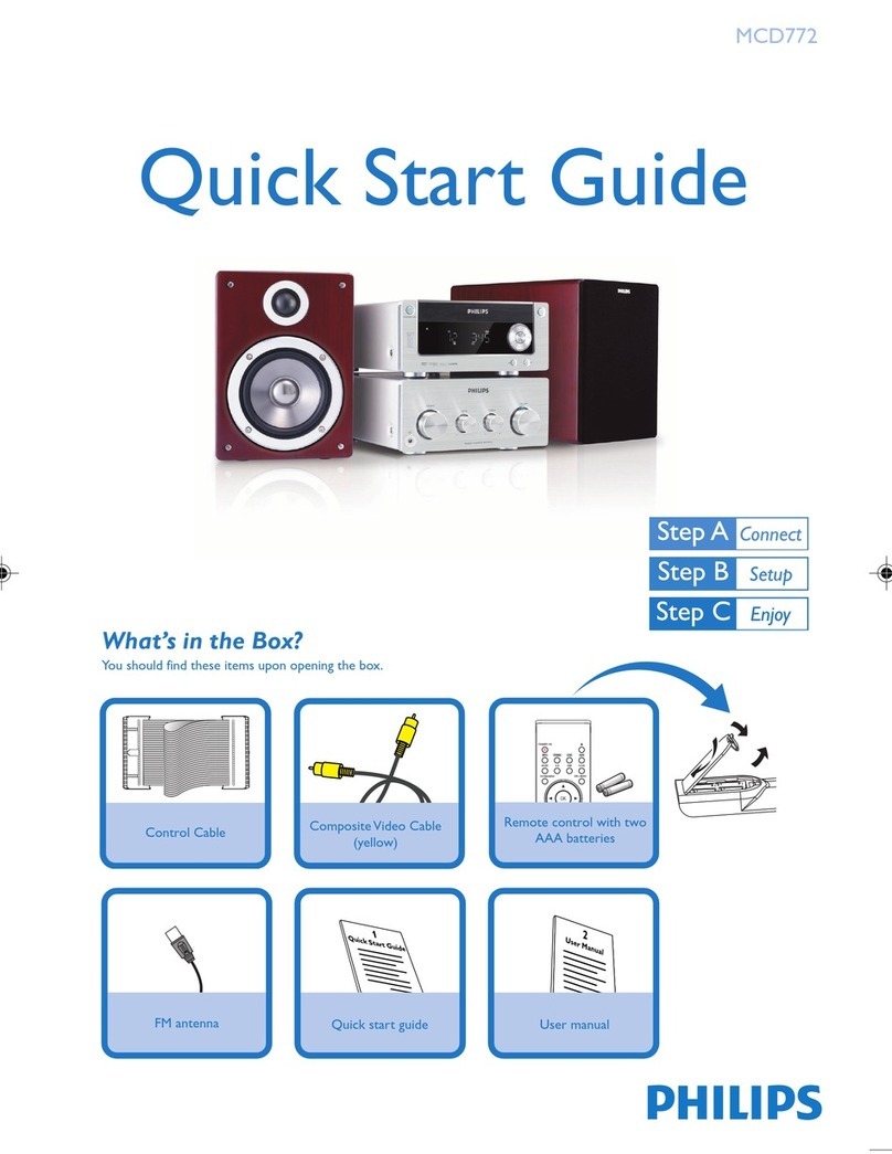 Philips MCD772/93 User manual