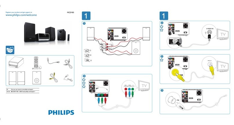Philips MCD183/93 user manual