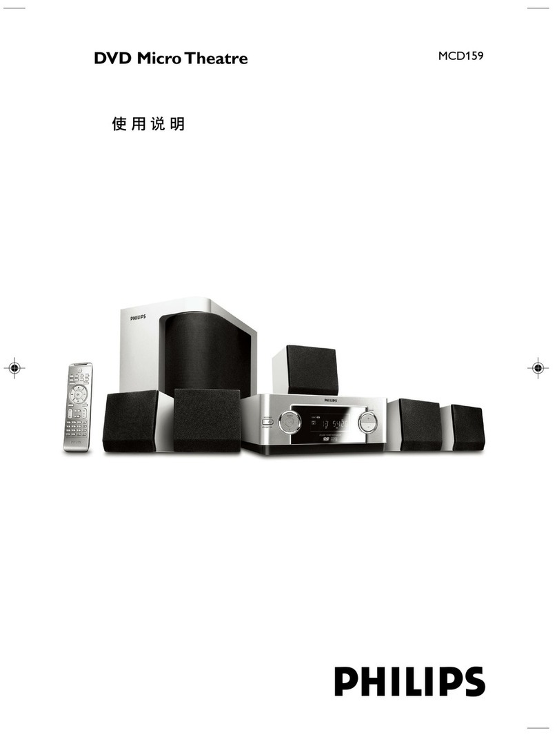 Philips MCD159 user manual