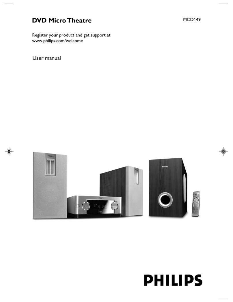 Philips MCD149/05 user manual