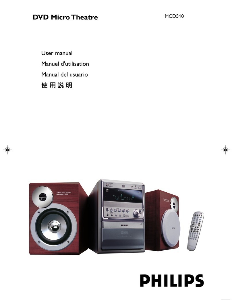 Philips MCD510/21 User manual
