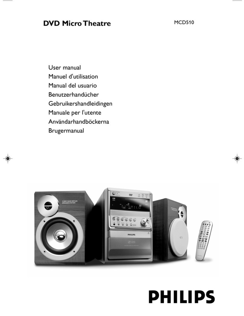 Philips MCD510/25 user manual