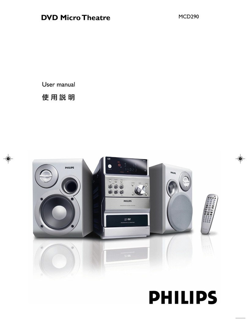 Philips MCD290 user manual