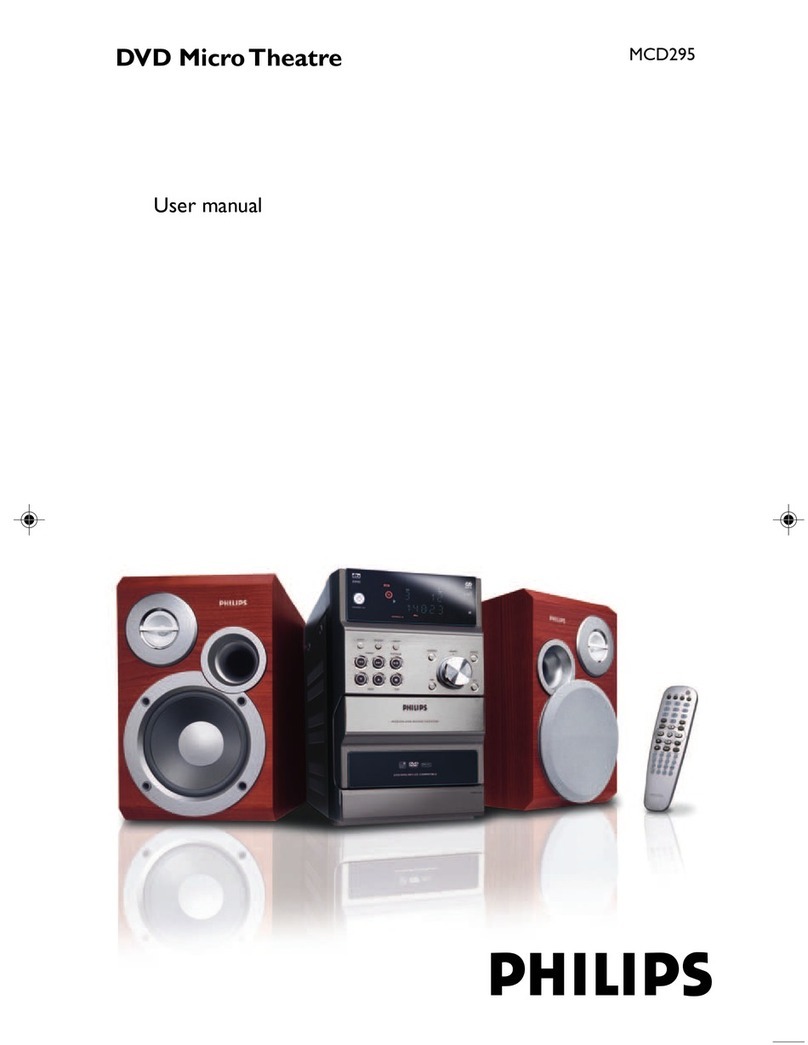 Philips MCD295/05 user manual
