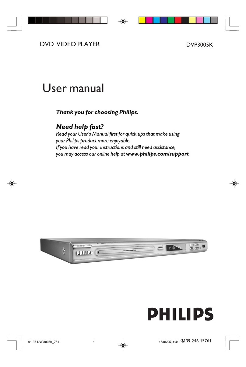 Philips DVP3005K/74 User manual
