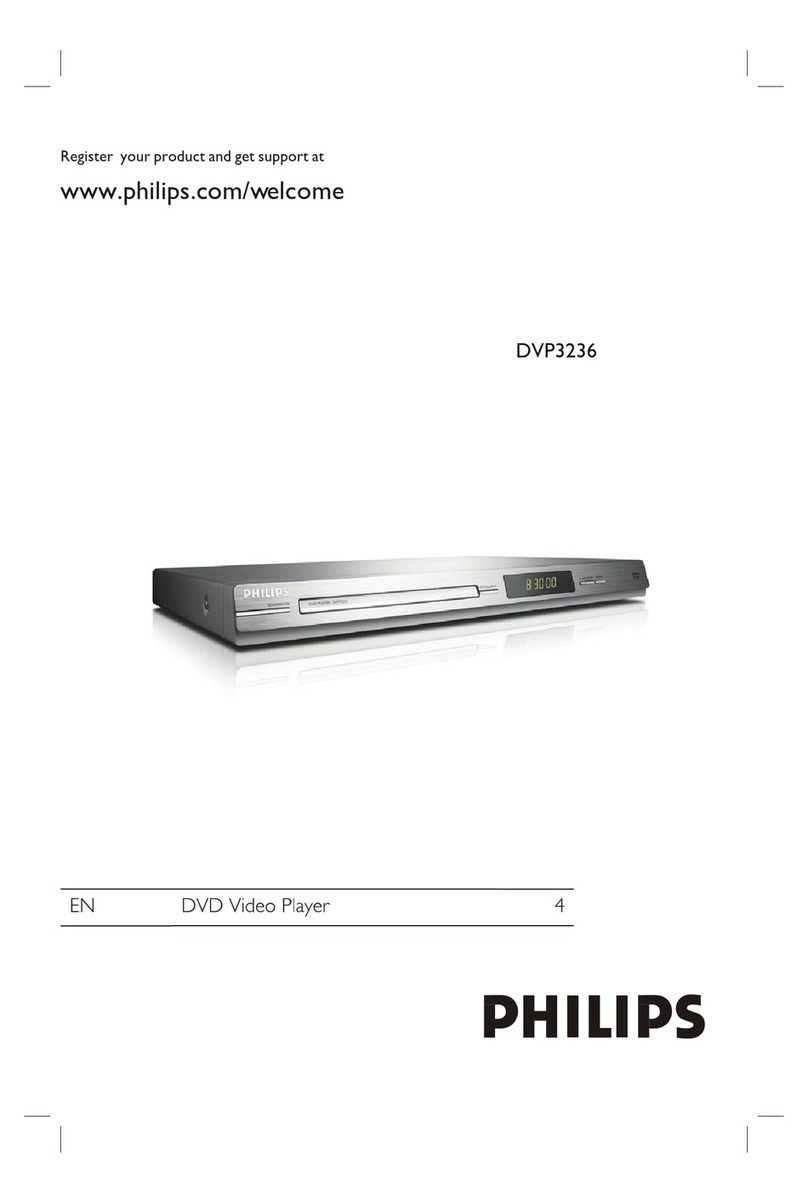 Philips DVP3236 User manual