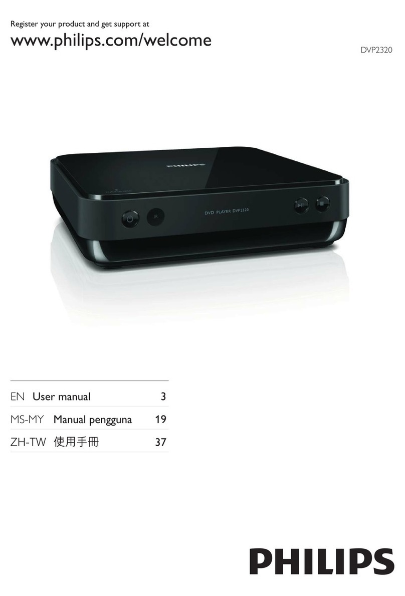 Philips DVP2320 User manual