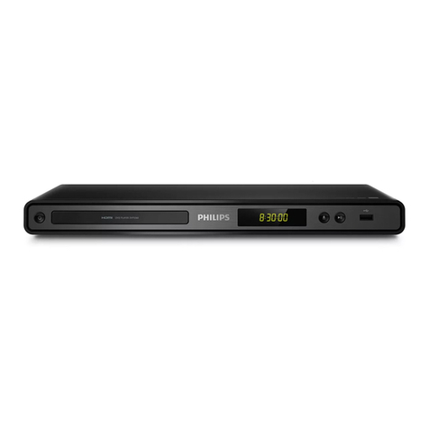Philips DVP3360 user manual