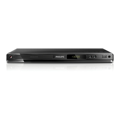 Philips DVP3550K User manual