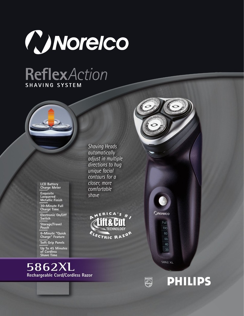 Norelco Norelco 5862XL User manual