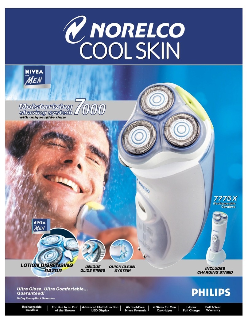 Norelco NORELCO 7775X Specifications