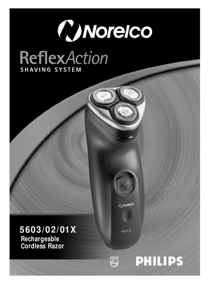 Norelco Norelco 5601X user manual