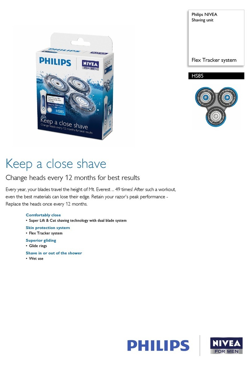 Philips HS85 User manual Philips HS85 User manual