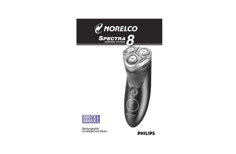 Philips Norelco Spectra 8865XL user manual