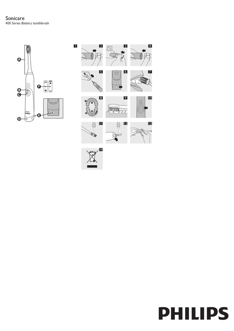 Philips Sonicare 400 Series user manual