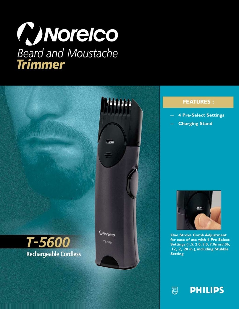 Norelco Norelco T-5600 User manual Norelco Norelco T-5600 User manual