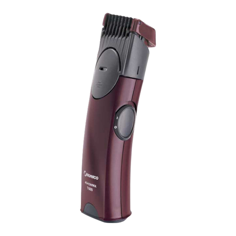 Norelco Norelco T600 User manual