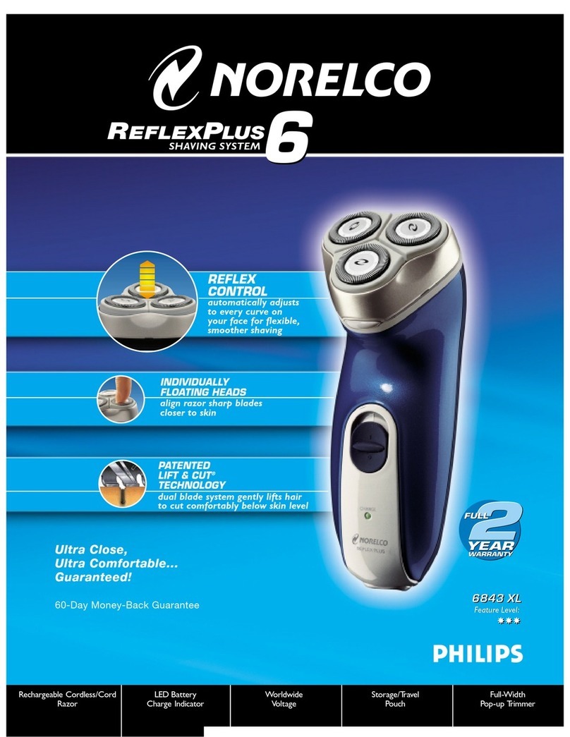 Norelco 6843XL Brochure & specs