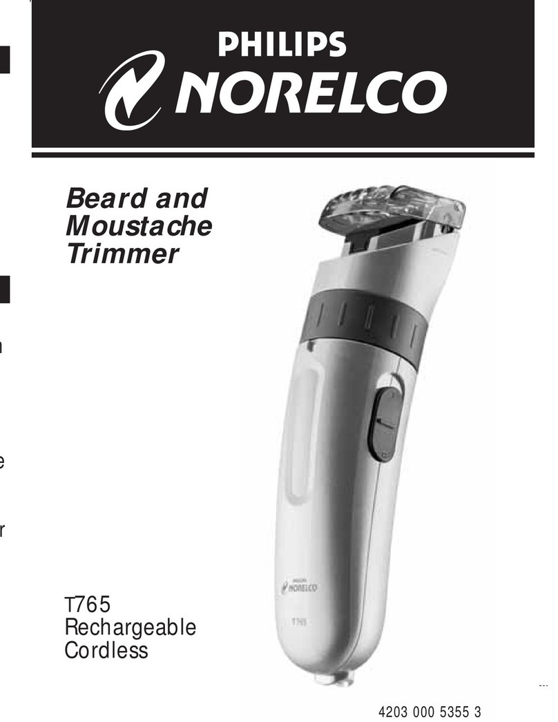 Philips AccuTrim T765 User manual