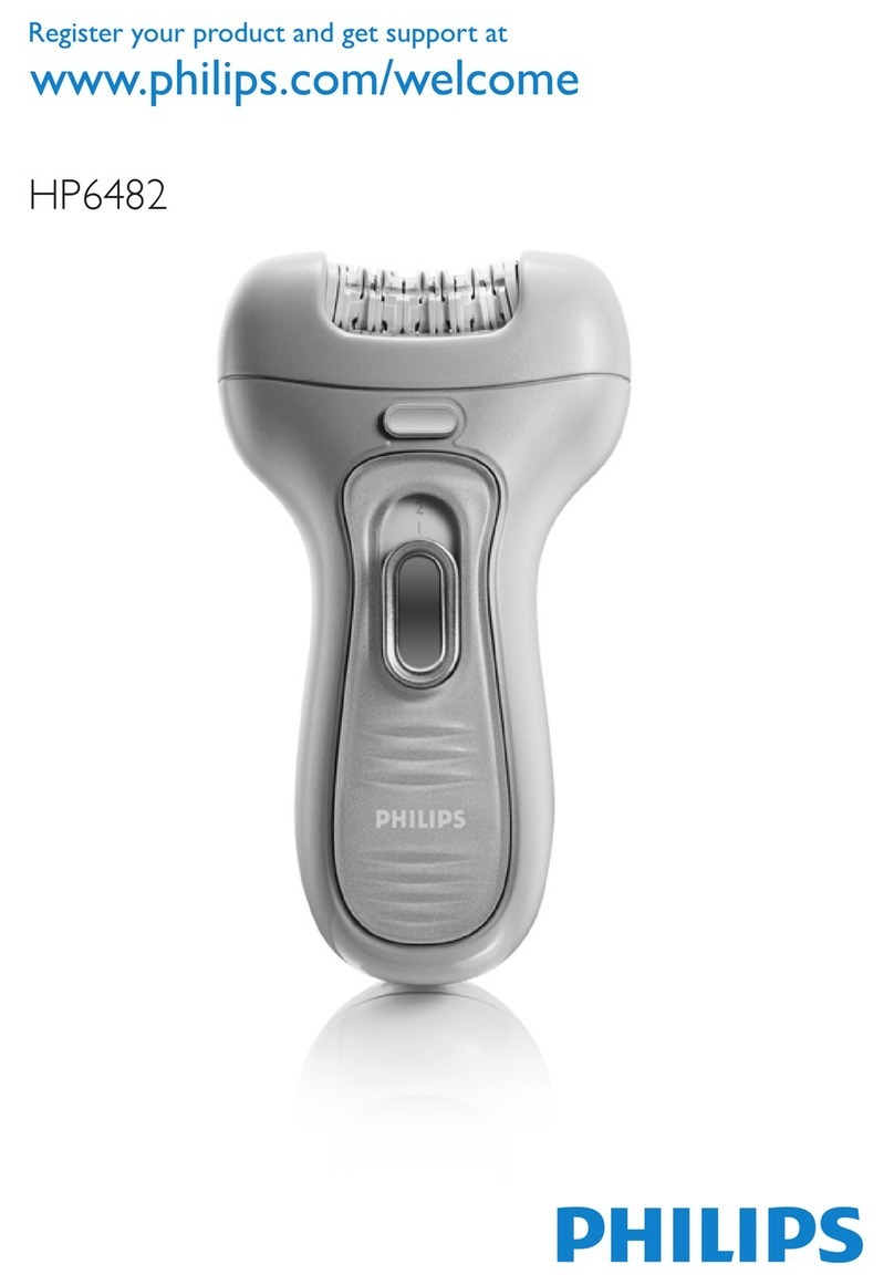 Philips Satinelle ICE User manual