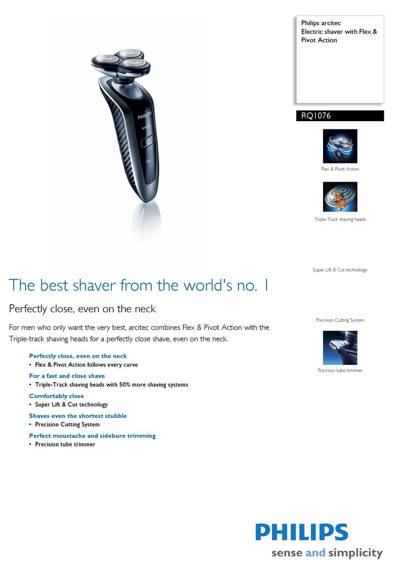 Philips RQ1076 User manual
