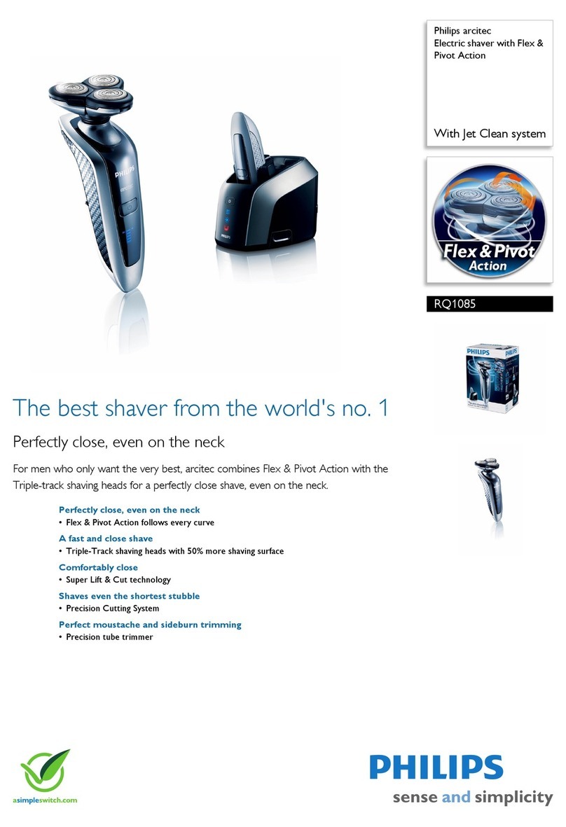 Philips RQ1085 User manual