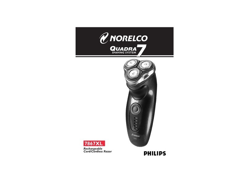 Norelco 7867XL User manual