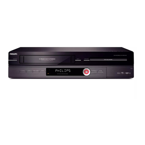 Philips DVDR3512V User manual
