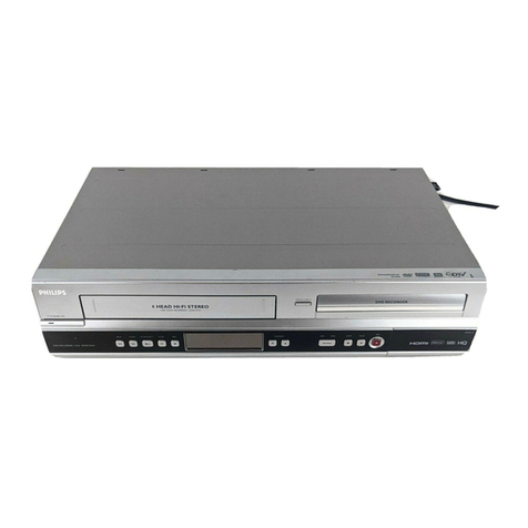 Philips DVDR3545V/F7 User manual