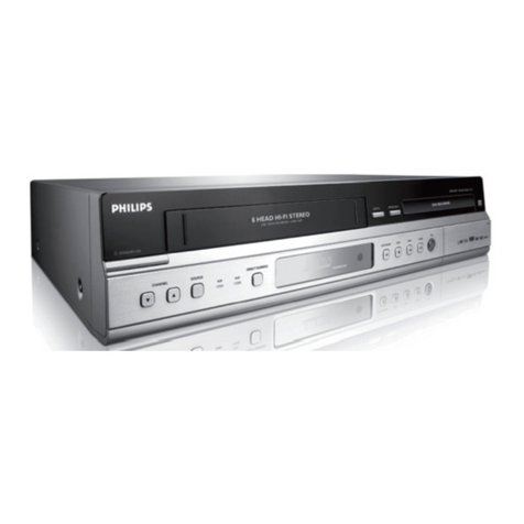 Philips DVDR3430V User manual
