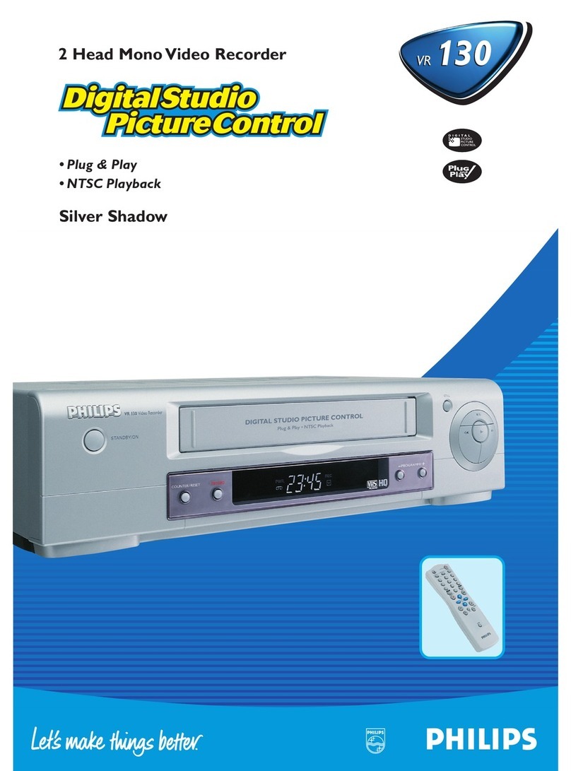 Philips VR 130 Specifications