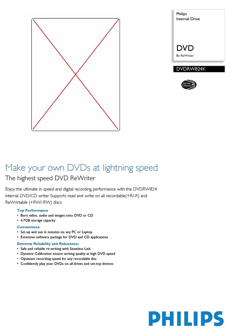 Philips SPD1400SD Specifications
