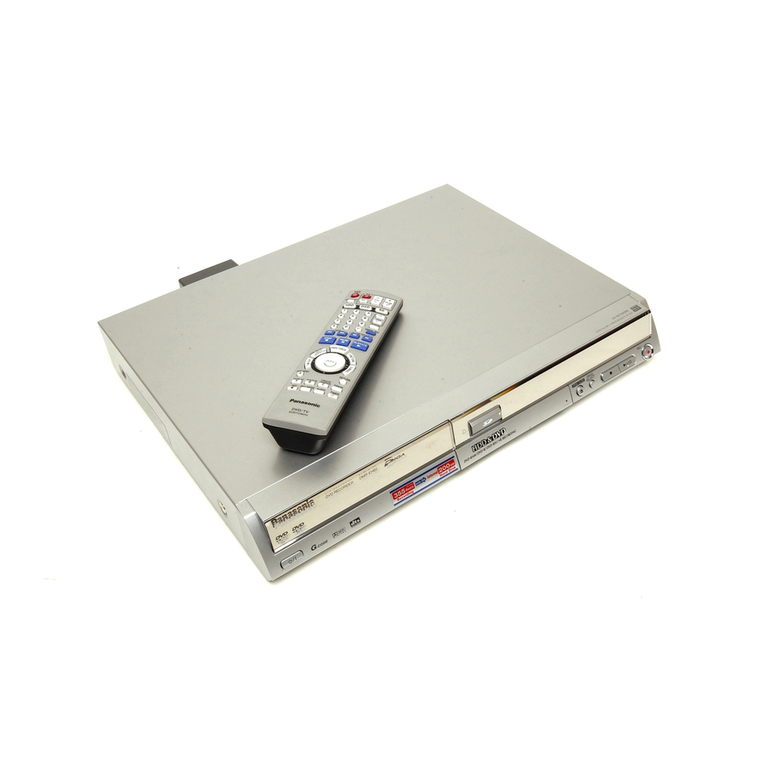 Panasonic DMREH60 - DVD RECORDER DECK operating instructions