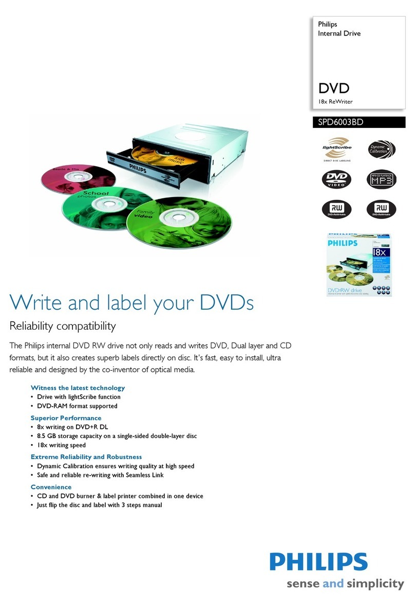 Philips SPD6003BD/00 User manual
