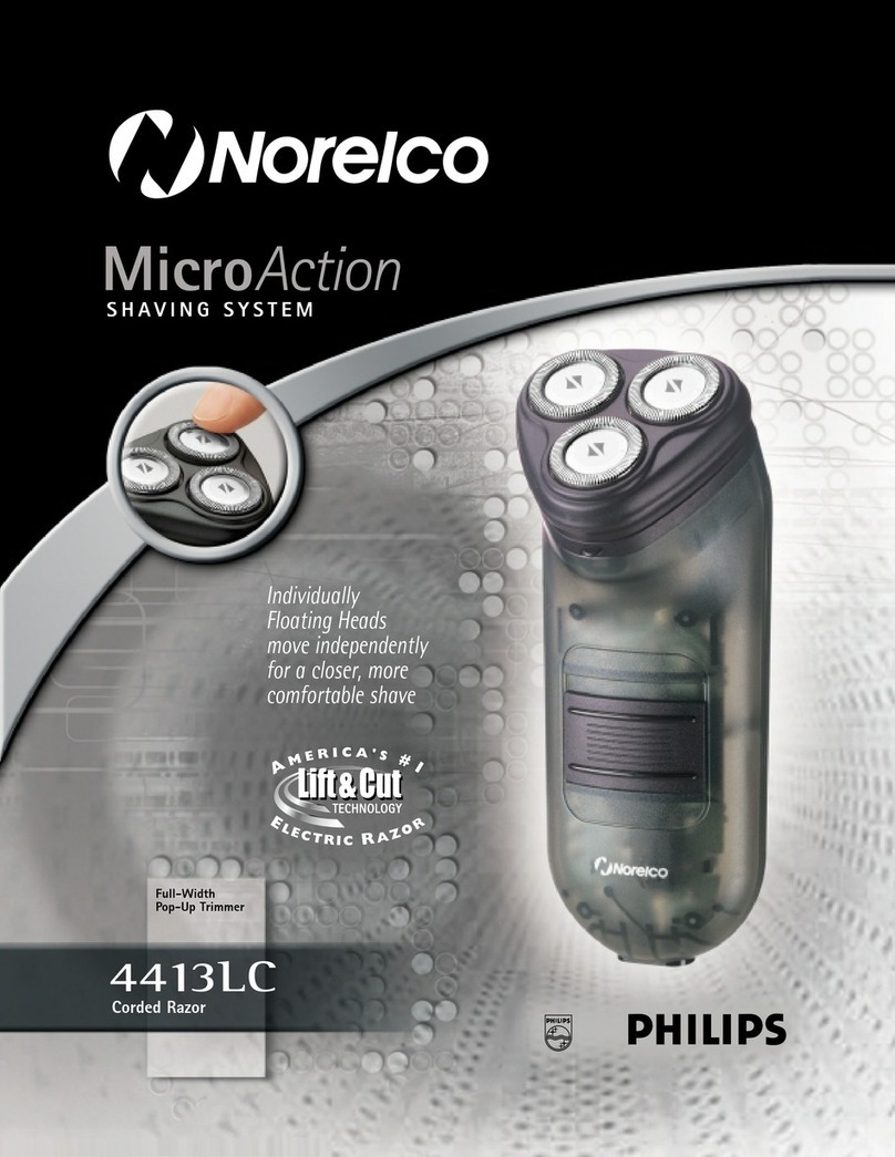 Norelco 4413LC User manual