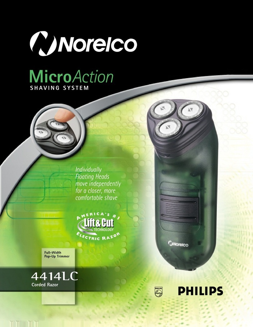 Norelco 4414LC Specifications